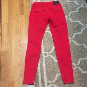 Red true religion jeans